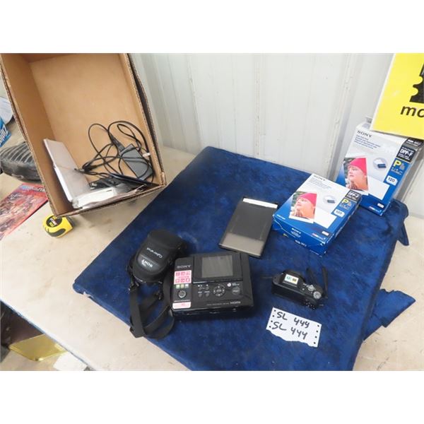 Sony Picture Station , Sony Cyber- Shot 10.1 Mega Pixel Camera, Plus Photo Paper & Accessories