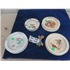 Image 1 : 4 Early 1900's Baby's Plates, Royal Doulton & Others, All Exec Con. Also 5 Rare Dionne Quintuplets S