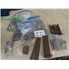 Image 1 : 1700-1800's Hudson Bay Co Fur Trade Lot: Copper Trade Pot Fragments, Fur Trader Clothing Buttons, Ba