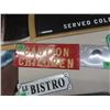 Image 3 : Guiness Beer Sign (Metal) 1 Metal & 1 Glass Beer Sign, Metal Car Sign, Reflective Caution Sign, Porc