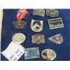 Image 1 : 11 Belt Buckles, Cowboy, Dirst Nations, Guns & Roses , Stones, Hunting Eagles Plus