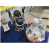 Image 2 : Vintage Asian Lot, Buddha's 1 Sparkle Plenty Laundry Bottle & 24 Porc Tiger, Maker Arnel's (1977)