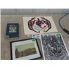 Image 1 : First Nations Signed & Numbered Print By Sharon Hall Sweat Lodge, Haida Screen Print - Very Vivid Up