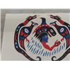 Image 3 : First Nations Signed & Numbered Print By Sharon Hall Sweat Lodge, Haida Screen Print - Very Vivid Up