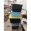 Image 4 : 5 Storage Tubs