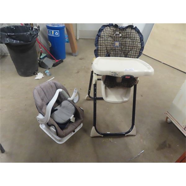 (OV) Fisherprice Highchair & Carrier Combo