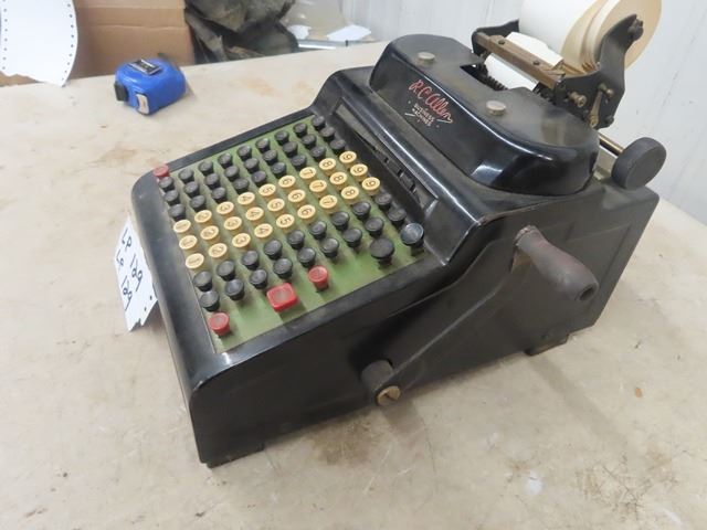 Vintage RC Allen Business Adding Machine