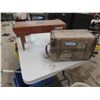 Image 1 : (fk) Wooden Stool, Wooden Crate, Wooden Handle Golf Club