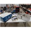Image 1 : (rm) RCA Sattelite DIsh + Cable & Stainless Steel Double Kitchen Sink