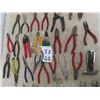 Image 3 : (ev) 50 items  26 Pliers, Cutters, Snips & 25 Wrenches ( smaller sizes) & Metal Tool Box