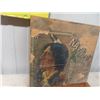 Image 5 : (x) Old Ammo Crate & 9 Wooden Labeled Fruit Crate Ends 12" x 12"