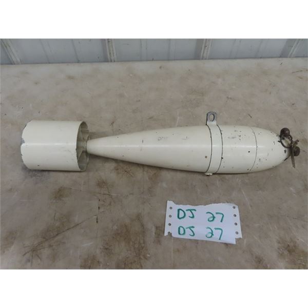 DEACTIVATED BOMB 16"  Long