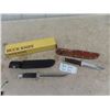Image 1 : (DF) 2 Hunting Knives 1) New Buck Knife Both w Holsters