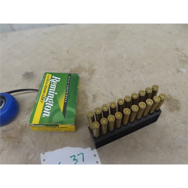 (DF) Approx 20 Rds - 270 Win Ammo MUST HAVE PAL TO PURCHASE - WE DO NOT SHIP AMMO