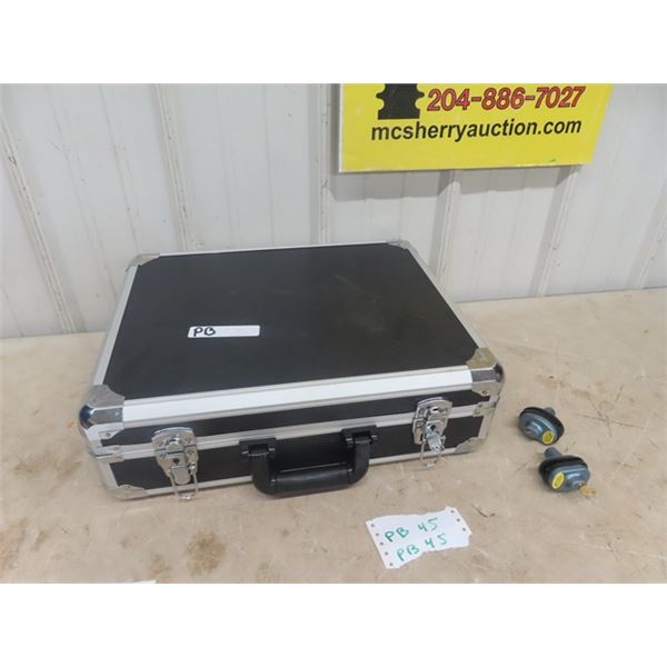 Hard Gun Case & 2 Trigger Locks