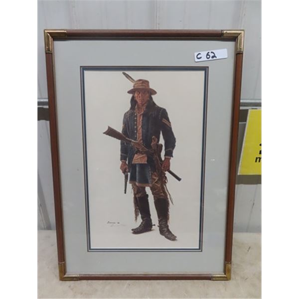 Limited Framed Print Bama 92 -21" x 29"