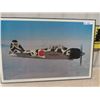 Image 1 : Framed Picture Chost Squadron Mitsubishi A6M-5 Zero   23.5" x 35"