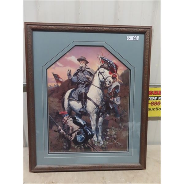 Limited Edition Print Faithfull to the Cause By Don Prehtel 1993 30" x 36"