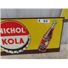 Image 3 : Vintage Nichol Kola Metal Sign 12" X 30"