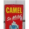Image 2 : Vintage Metal Camel Cigarette Sign 12" x 32"