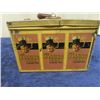 Image 7 : Passing Show Virginian Cigarette Metal Tobacco Tin / Lunch Kit w Metal Match Stick Holder 4" x 8" x 