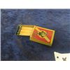 Image 9 : Passing Show Virginian Cigarette Metal Tobacco Tin / Lunch Kit w Metal Match Stick Holder 4" x 8" x 