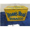 Image 4 : Boars Head Tobacco Tin 5.5" x 8.5" x 6"
