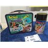 Image 1 : Batman & Robin MEtal Lunch Kit w Thermos Made by Aladdin 1966
