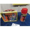 Image 2 : Fireball XL5 Metal Lunch Kit w Thermos Mfg by Thermos 1964