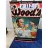 Image 2 : Woods 1 Gal Sanitation Tin w & Planters Peanut Oil 37.5 LBS Can