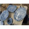 Image 2 : 23 Pcs of Enamelware - Blue & White