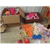 Image 3 : Cabbage Patch Dolls, Box of Bigger Doll Clothes My Little Pony & Various Other TOys , Cradle, Fisher