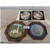 Image 1 : 4 Collector Plates 2 w Frames