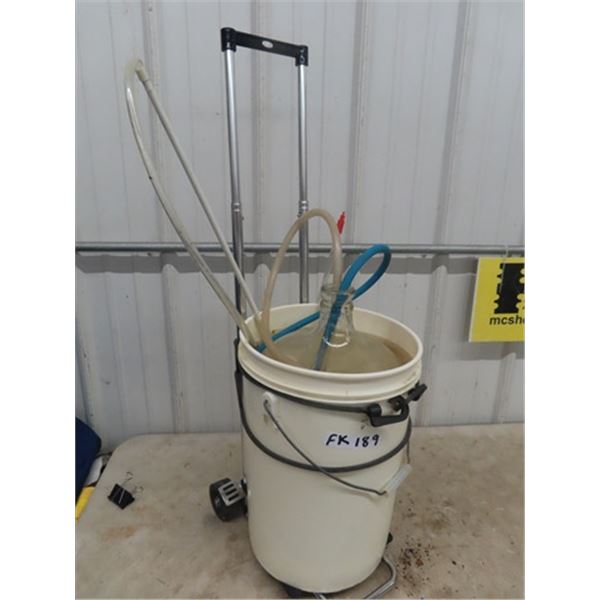 Wine Carbine On Dolly & Accessories