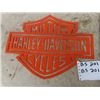 Image 2 : Harley Davidson Metal Sign 13" x 17" & Metal Snap On Thermometer 5" x 17"