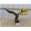 Image 1 : Wooden Carved Eagle 21`" H X 36"