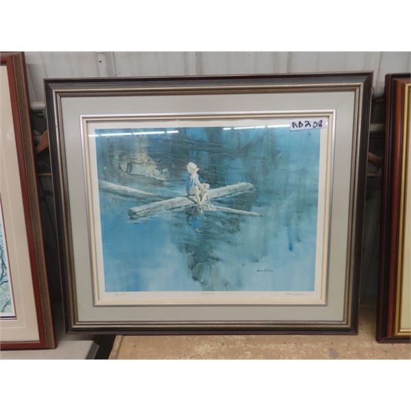 Shore Wards Print Ltd Edition By Brian Johnson 27" x 32"