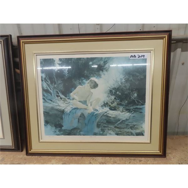 Other World Print Ltd Edition By Brian Johnson 27" X 32"