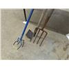 Image 2 : Potato Fork, Hoe, Meat Saw & Garden Claw