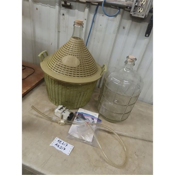 2 Wine Carbines & Accessories