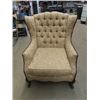 Image 1 : Provincial LR Chair Button Back Upholstery