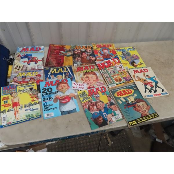 14 MAD Magazines