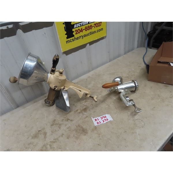 Victory Juice Extractors & Meat Grinder