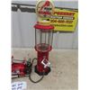 Image 3 : Gas Bopwser Decanter 28" Tall & Metal Firetruck Display 12" Long