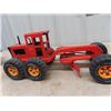 Image 3 : Cast Tractor w/ replaced Front Wheel & Tonka Grader