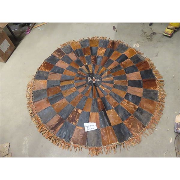 Cow Hide Rug 60" Round