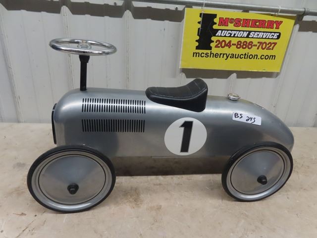 Metal Ride on Race Car 30