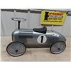 Image 1 : Metal Ride on Race Car 30" Long