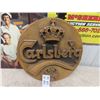 Image 2 : Carlsberg Advertising Sign 19" Rnd & 4077 Mash Picture 24" x 34"
