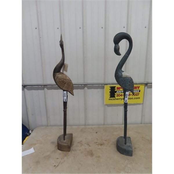 Manitoba Cold Flamigo both 39" Tall